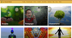 Desktop Screenshot of luz-natural-mente.com