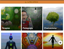 Tablet Screenshot of luz-natural-mente.com